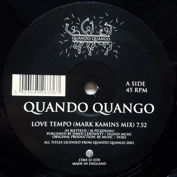 Quando Quango - Love Tempo / Genius