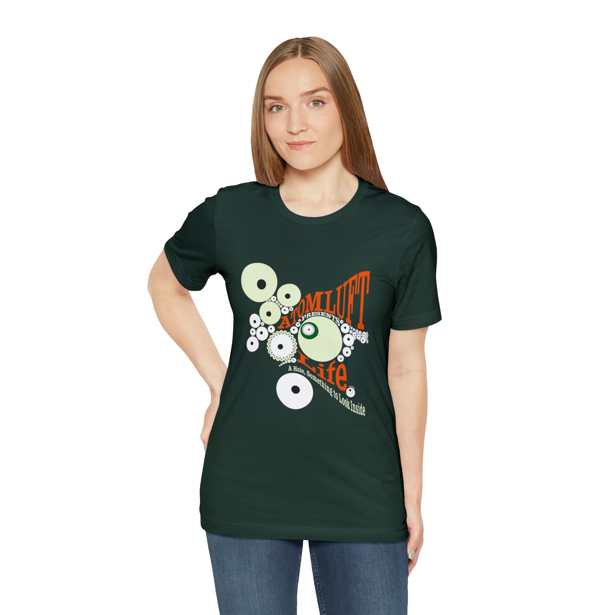 Atomluft - Life (Green + all colors) T-Shirt