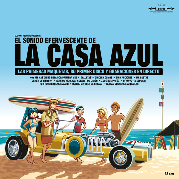 La Casa Azul - El Sonido Efervescente de la Casa Azul (sky blue vinyl 2xLP reissue)