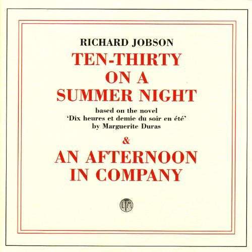 Richard Jobson - 1030 On a Summer Night / An Afternoon in Company