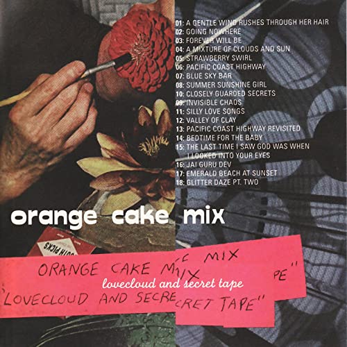 Orange Cake Mix - Love Cloud and Secret Tape