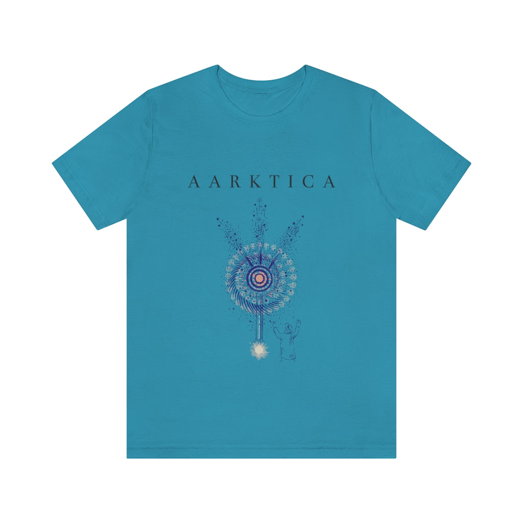 Aarktica - Celestial Transmission (Dark Text) T-SHIRT