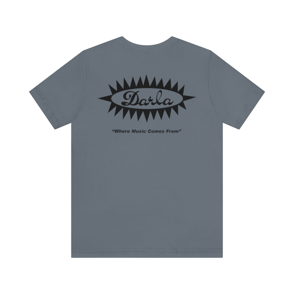 The Classic Darla T Shirt - Original logos in black  T-SHIRT